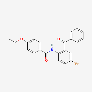 N-(2-benzoyl-4-bromophenyl)-4-ethoxybenzamide