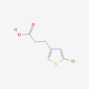 3-(5-Bromothiophen-3-yl)propanoic acid