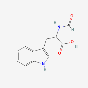 molecular formula C12H12N2O3 B2795420 N-Formyl-dl-tryptophan CAS No. 16108-03-5; 27520-72-5