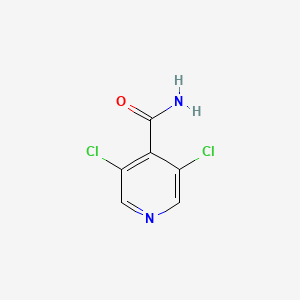 molecular formula C6H4Cl2N2O B2795457 3,5-二氯异尼古酰胺 CAS No. 70593-51-0