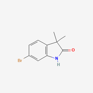 B2795464 6-Bromo-3,3-dimethylindolin-2-one CAS No. 158326-84-2