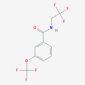 N-(2,2,2-Trifluoroethyl)-3-(trifluoromethoxy)benzamide