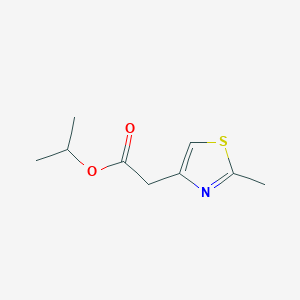 B2795630 Isopropyl 2-(2-methyl-1,3-thiazol-4-yl)acetate CAS No. 680215-71-8