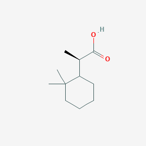 molecular formula C11H20O2 B2795743 (2R)-2-(2,2-Dimethylcyclohexyl)propanoic acid CAS No. 2248215-01-0