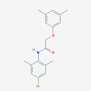 molecular formula C18H20BrNO2 B279579 N-(4-bromo-2,6-dimethylphenyl)-2-(3,5-dimethylphenoxy)acetamide 