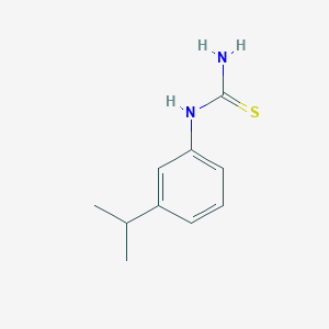 molecular formula C10H14N2S B2795896 [3-(异丙基)苯基]硫脲 CAS No. 930396-11-5