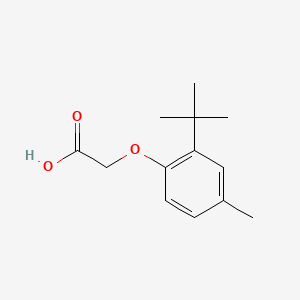 molecular formula C13H18O3 B2796011 (2-Tert-butyl-4-methylphenoxy)acetic acid CAS No. 25141-22-4