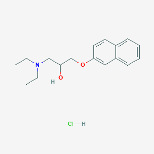 1-(Diethylamino)-3-(naphthalen-2-yloxy)propan-2-ol hydrochloride