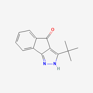 3-(tert-Butyl)indeno[3,2-c]pyrazol-4-one