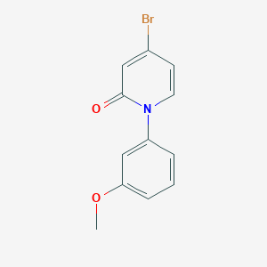 4-Bromo-1-(3-methoxyphenyl)pyridin-2(1H)-one