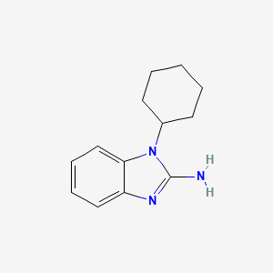1-cyclohexyl-1H-1,3-benzodiazol-2-amine
