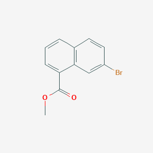 molecular formula C12H9BrO2 B2796199 Methyl 7-bromo-1-naphthoate CAS No. 93353-67-4