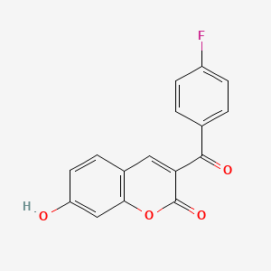 3-(4-fluorobenzoyl)-7-hydroxy-2H-chromen-2-one