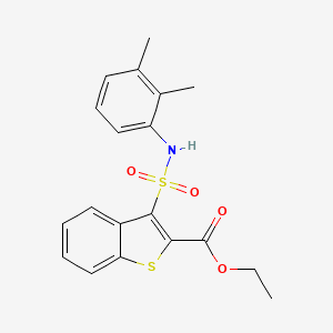 Ethyl 3-[(2,3-dimethylphenyl)sulfamoyl]-1-benzothiophene-2-carboxylate