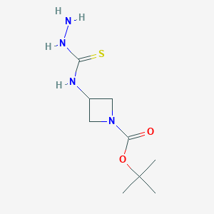 Tert-butyl 3-(aminocarbamothioylamino)azetidine-1-carboxylate