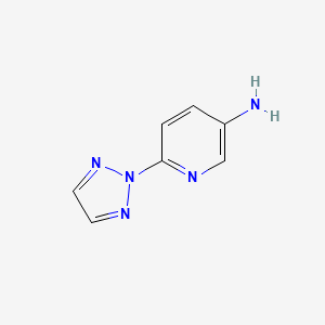 6-(2H-1,2,3-triazol-2-yl)pyridin-3-amine