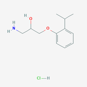 1-Amino-3-(2-isopropylphenoxy)propan-2-ol hydrochloride
