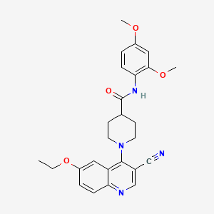 5-Benzoyl-2-(piperidin-1-ylcarbonyl)-4,5,6,7-tetrahydrothieno[3,2-c]pyridine