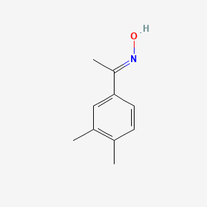 molecular formula C10H13NO B2796432 1-(3,4-Dimethylphenyl)ethanone oxime CAS No. 91817-69-5