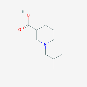 1-Isobutylpiperidine-3-carboxylic acid