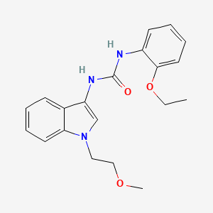 1-(2-ethoxyphenyl)-3-(1-(2-methoxyethyl)-1H-indol-3-yl)urea