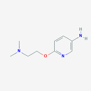 6-[2-(Dimethylamino)ethoxy]pyridin-3-amine