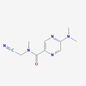 N-(Cyanomethyl)-5-(dimethylamino)-N-methylpyrazine-2-carboxamide
