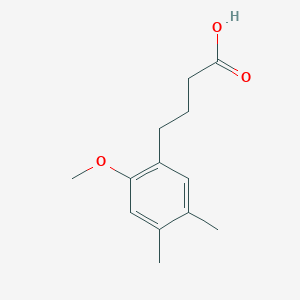 4-(2-Methoxy-4,5-dimethylphenyl)butanoic acid