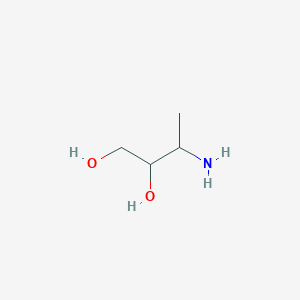 molecular formula C4H11NO2 B2796738 3-Aminobutane-1,2-diol CAS No. 86187-77-1