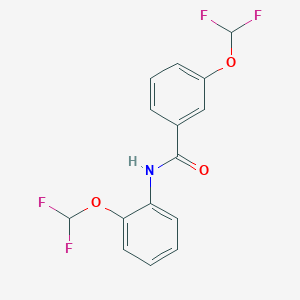3-(difluoromethoxy)-N-[2-(difluoromethoxy)phenyl]benzamide
