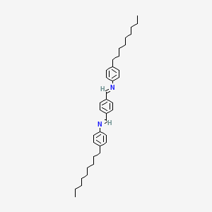 molecular formula C38H52N2 B2796867 Terephthalylidene bis(p-nonylaniline) CAS No. 74324-26-8