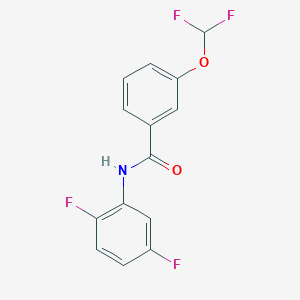 3-(difluoromethoxy)-N-(2,5-difluorophenyl)benzamide