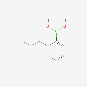 molecular formula C9H13BO2 B2796901 (2-Propylphenyl)boronic acid CAS No. 880349-00-8