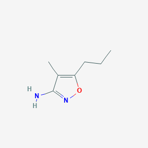 4-Methyl-5-propylisoxazol-3-amine