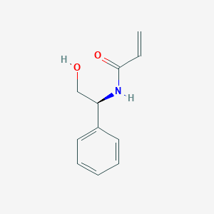 molecular formula C11H13NO2 B2796920 N-[(1S)-2-羟基-1-苯乙基]丙-2-烯酰胺 CAS No. 1450664-10-4