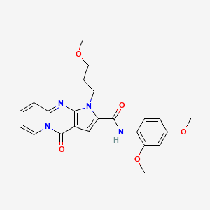 N-(2,4-dimethoxyphenyl)-1-(3-methoxypropyl)-4-oxo-1,4-dihydropyrido[1,2-a]pyrrolo[2,3-d]pyrimidine-2-carboxamide