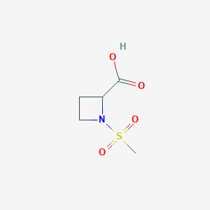 1-Methanesulfonylazetidine-2-carboxylic acid