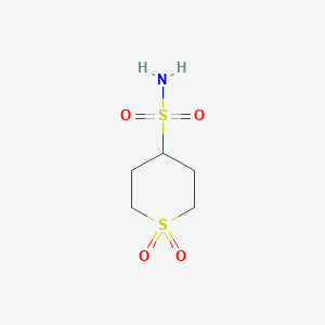 1,1-Dioxothiane-4-sulfonamide