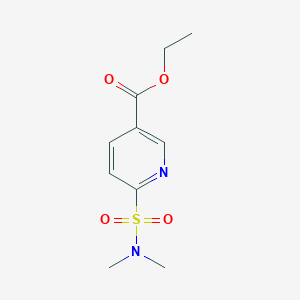 Ethyl 6-(dimethylsulfamoyl)pyridine-3-carboxylate