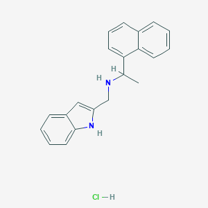 molecular formula C21H21ClN2 B027971 ent-卡林多尔盐酸盐 CAS No. 728930-30-1