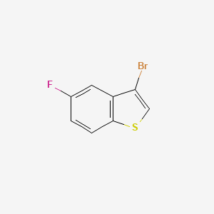 molecular formula C8H4BrFS B2797168 3-溴-5-氟苯并[b]噻吩 CAS No. 138993-21-2