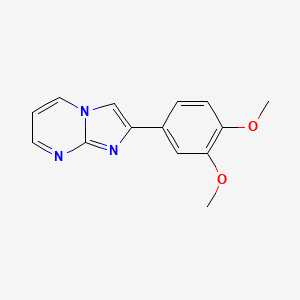 2-(3,4-Dimethoxyphenyl)imidazo[1,2-a]pyrimidine