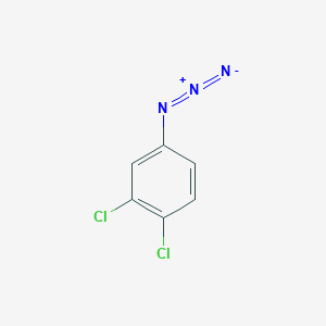 molecular formula C6H3Cl2N3 B2797182 4-Azido-1,2-dichlorobenzene CAS No. 66172-16-5