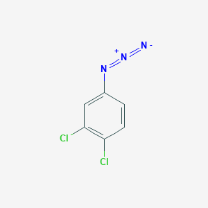 molecular formula C6H3Cl2N3 B2797182 4-偶氮-1,2-二氯苯 CAS No. 66172-16-5