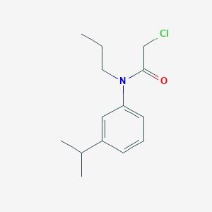 2-Chloro-N-(3-propan-2-ylphenyl)-N-propylacetamide