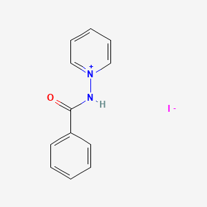 molecular formula C12H11IN2O B2797255 1-Benzamidopyridin-1-ium iodide CAS No. 28607-83-2