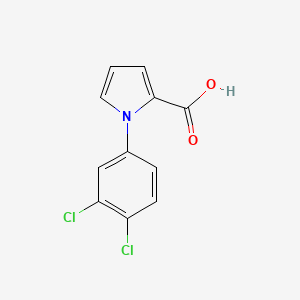 1-(3,4-dichlorophenyl)-1H-pyrrole-2-carboxylic acid