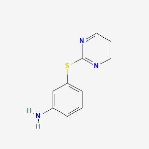 3-(Pyrimidin-2-ylthio)aniline