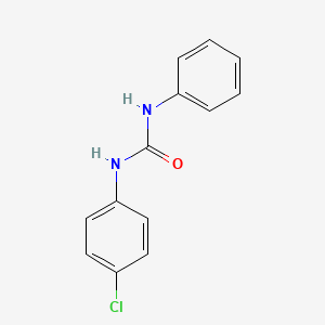 molecular formula C13H11ClN2O B2797432 1-(4-氯苯基)-3-苯基脲 CAS No. 1967-26-6