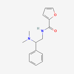 molecular formula C15H18N2O2 B2797439 N-(2-(二甲胺基)-2-苯乙基)呋喃-2-甲酰胺 CAS No. 941999-94-6